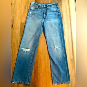 Gap Loose High Rise Jeans Size 27 or 4R In seam 28